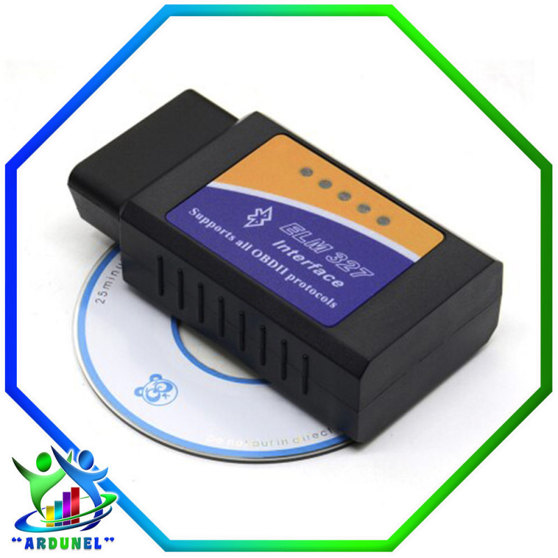 V2.1 ELM327 OBD2 BLUETOOTH INTERFAZ AUTO CAR ESCANER
