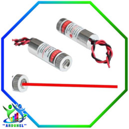 MODULO LASER 6MM 650NM 5MW 5V DE LINEA ROJA