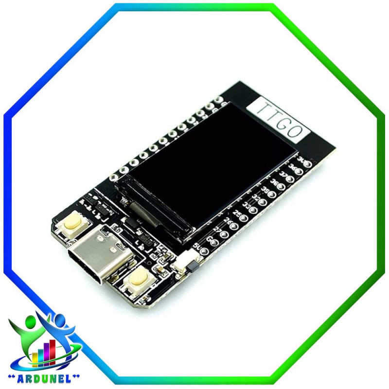 TTGO T-DISPLAY ESP32 WiFi BLUETOOTH (TIPO C)