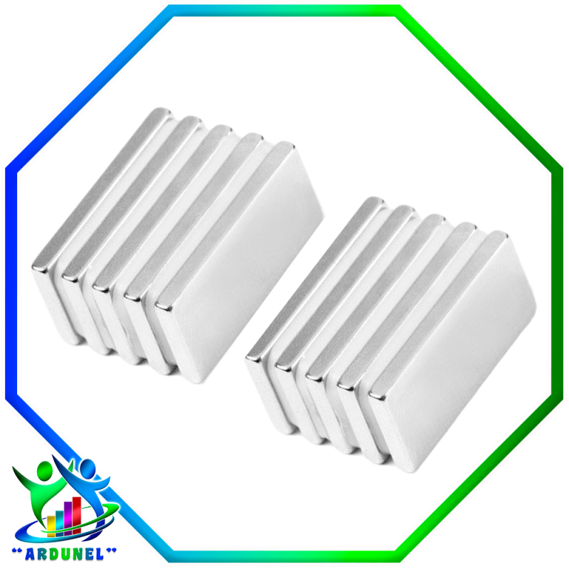 IMAN DE NEODIMIO RECTANGULAR 18.8x9.2x1.5MM