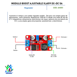 MODULO ELEVADOR AJUSTABLE XL6019 3A