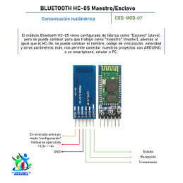 MODULO BLUETOOTH HC-05 6 PIN (BLE)