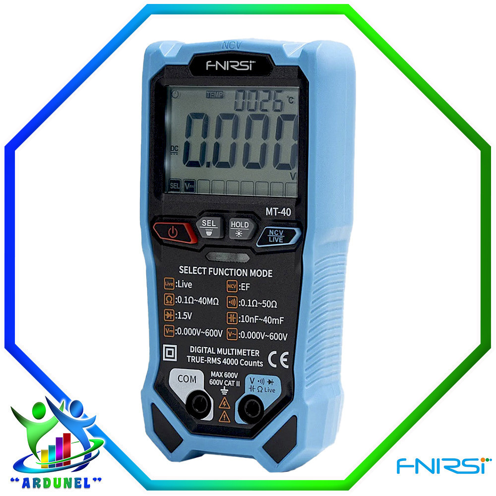 MT-40 MULTIMETRO DIGITAL INTELIGENTE
