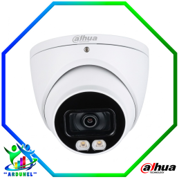 CAMARA HDCVI DOMO 2MP FULL COLOR CON ILUMINACION DE 40 MTS