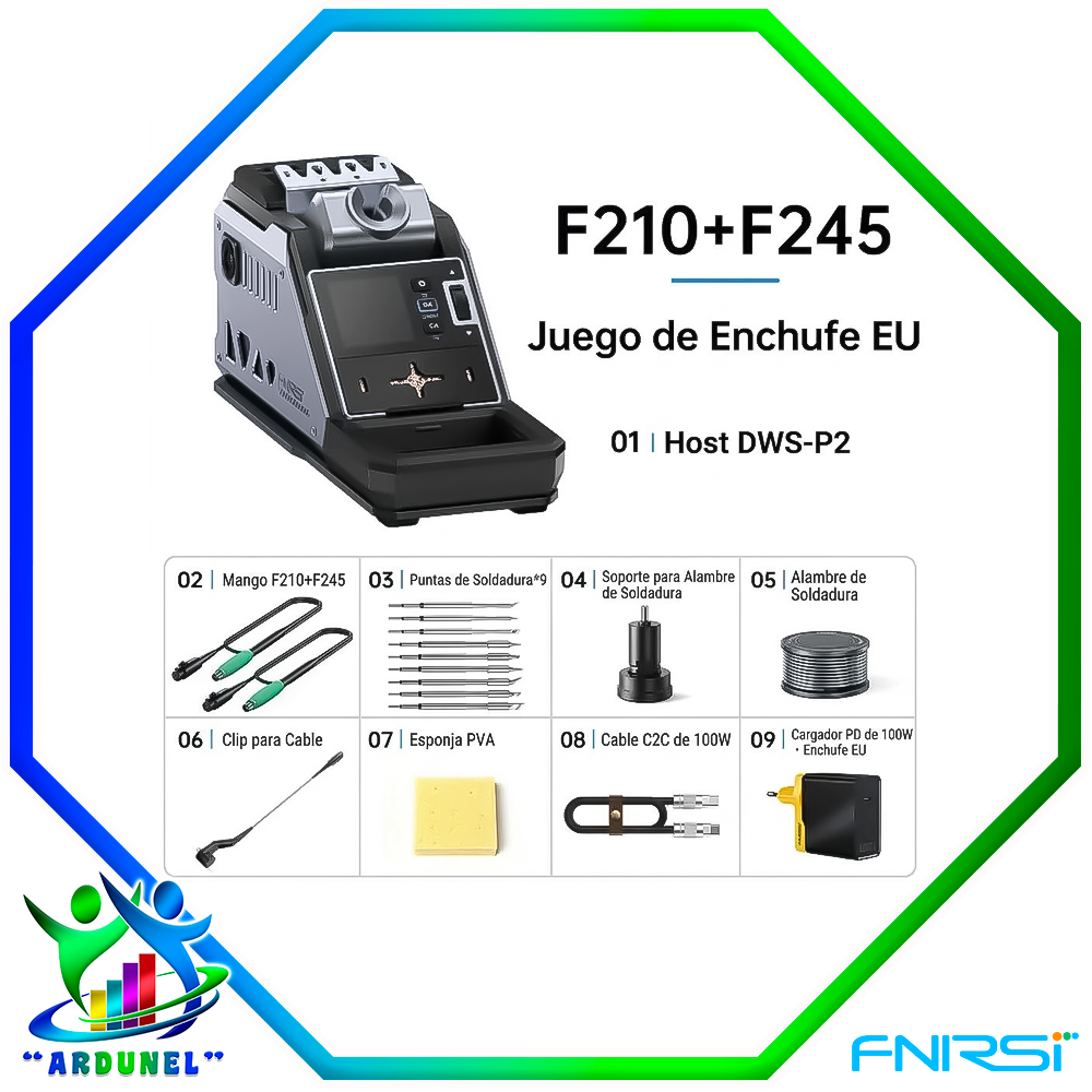 ESTACION DE SOLDADURA PORTATIL DWS-P2-MAX